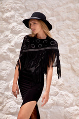 Gigi Shawl Black - Jodi Lee