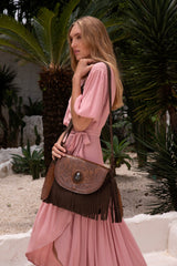 Lost Bird Bag Antique Medium Brown/Dark Choc - Jodi Lee