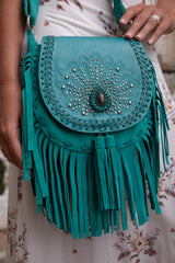 Mini Deus Peacock Bag Seafoam - Jodi Lee