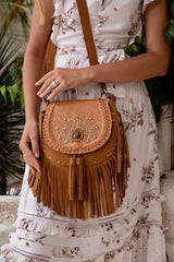 Mini Deus Peacock Bag Tan - Jodi Lee