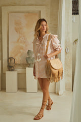 Deus Lyrebird Bag Biscuit/Gold - Jodi Lee