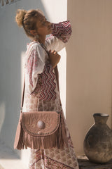 Lost Bird Stud Bag Dusty Pink - Jodi Lee