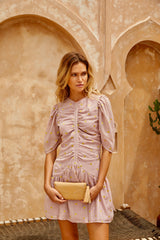 Lyrebird Wallet Biscuit/Gold - Jodi Lee