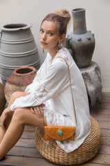 Hiawatha Feather Wallet Antique Tan - Jodi Lee