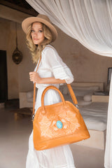 Mini Queen Akaroa Bag Antique Tan - Jodi Lee