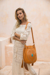 Hiawatha Pouch Bag Antique Tan - Jodi Lee