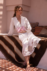 Monterey Hummingbird Wallet Blush - Jodi Lee