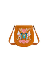 Charm Hummingbird Rose Bag Antique Tan - Jodi Lee