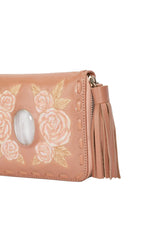 Mini Rose Wallet Pink Nude - Jodi Lee