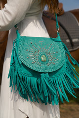 Deus Peacock Bag Dark Seafoam - Jodi Lee