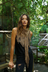 Gigi Shawl Taupe - Jodi Lee