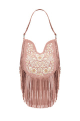Heavenly Embroidery Bag Dusty Pink - Jodi Lee