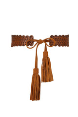Hiawatha Cuff Belt Antique Medium Brown - Jodi Lee