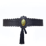 Hiawatha Cuff Belt Black - Jodi Lee
