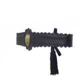 Hiawatha Cuff Belt Black - Jodi Lee