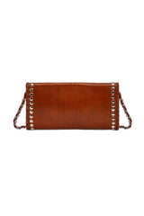 Hiawatha Feather Wallet Antique Medium Brown - Jodi Lee