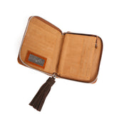 Hiawatha Mini Wallet Antique Medium Brown - Jodi Lee
