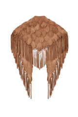 Hiawatha Shawl Taupe - Jodi Lee