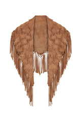 Hiawatha Shawl Taupe - Jodi Lee