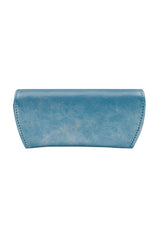 Hula Concho Glasses Case Metallic Denim - Jodi Lee