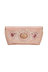 Hula Concho Glasses Case Metallic Pink - Jodi Lee