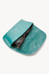 Hula Concho Glasses Case Metallic Seafoam - Jodi Lee