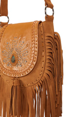 Mini Deus Peacock Bag Tan - Jodi Lee