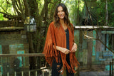 Lotus Mandala Jacket Rust - Jodi Lee