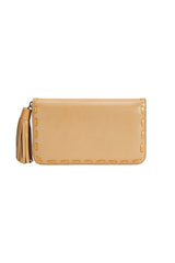 Lyrebird Wallet Biscuit/Gold - Jodi Lee