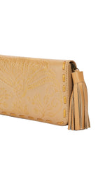 Lyrebird Wallet Biscuit/Gold - Jodi Lee