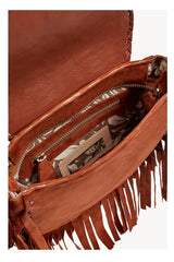 Mini Hula Hibiscus Bag Tobacco - Jodi Lee