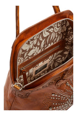Mini Queen Peacock Bag Antique Medium Brown - Jodi Lee
