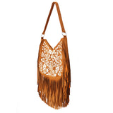 Monterey Embroidery Bag Dark Tan - Jodi Lee