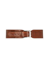 Monterey Feather Belt Antique Medium Brown - Jodi Lee