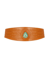 Monterey Feather Belt Antique Tan - Jodi Lee