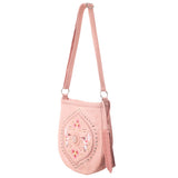 Monterey Hummingbird Pouch Bag Pink - Jodi Lee
