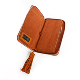 Monterey Peacock Wallet Tan - Jodi Lee
