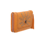 Monterey Peacock Wallet Tan - Jodi Lee