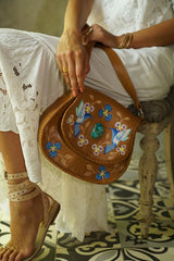 Monterey Phoebe Bag Antique Dark Tan - Jodi Lee