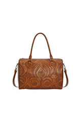 Mini King Lyrebird Bag Antique Medium Brown/Gold - Jodi Lee