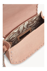 Mini Lyrebird Love Bag Metallic Pink/Silver - Jodi Lee