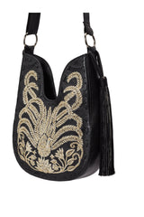 Mini Lyrebird Tassel Bag Black - Jodi Lee