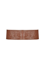 Pachamama Hummingbird Belt Tobacco - Jodi Lee
