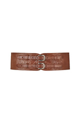 Pachamama Hummingbird Belt Tobacco - Jodi Lee