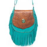 Pharaoh Bag Antique Brown/Dark Seafoam - Jodi Lee