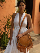 Akaroa Rose Bag Antique Tan - Jodi Lee