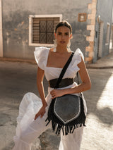 Akaroa Rose Bag Black - Jodi Lee