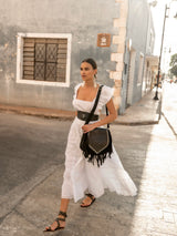 Akaroa Rose Bag Black - Jodi Lee