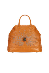 Queen Peacock Bag Antique Tan - Jodi Lee