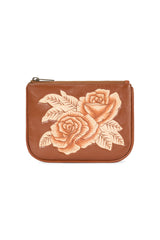 Akaroa Rose Purse Tobacco